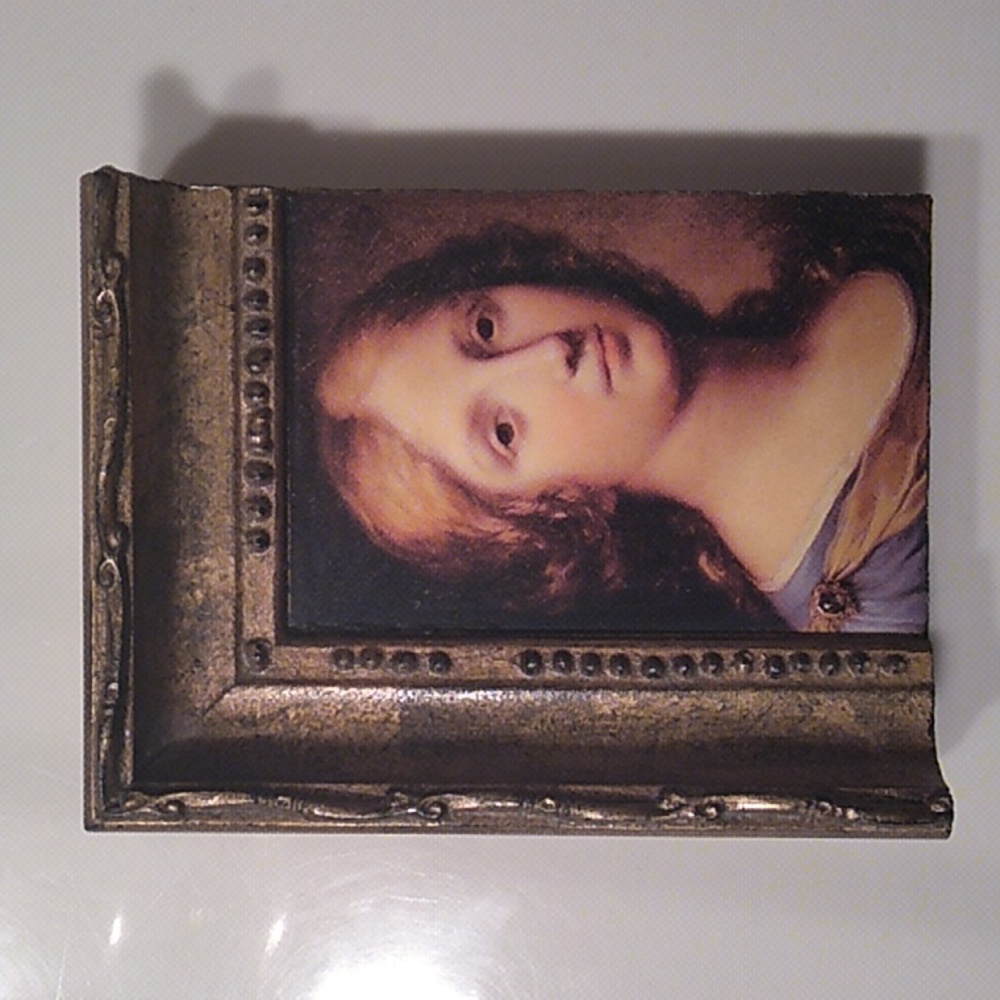 SAPPHIRE *Signed, Atlantis Tile, like Sid Dickens. *Rare & Retired wall art